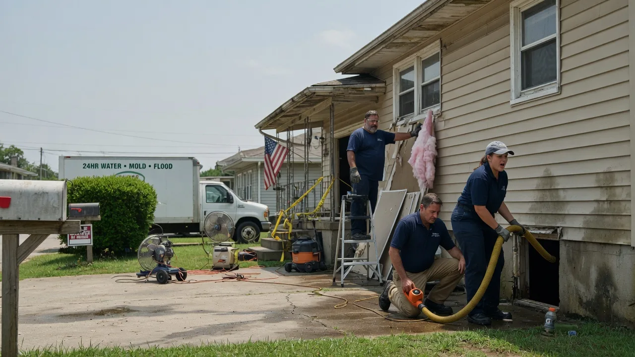 Water Damage Repair in Bentley, MI near me
